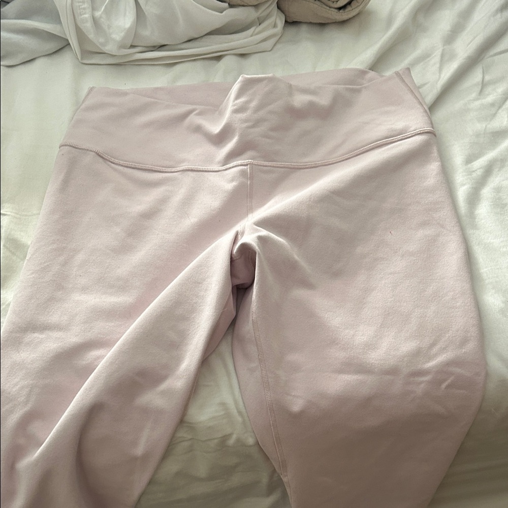 Fabletics Blush Pink PowerHold Leggings
